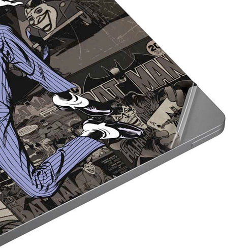 DC Comics The Joker Vintage Action pose pattern Universal Laptop 11in (8.8 x 6.2in) Skin